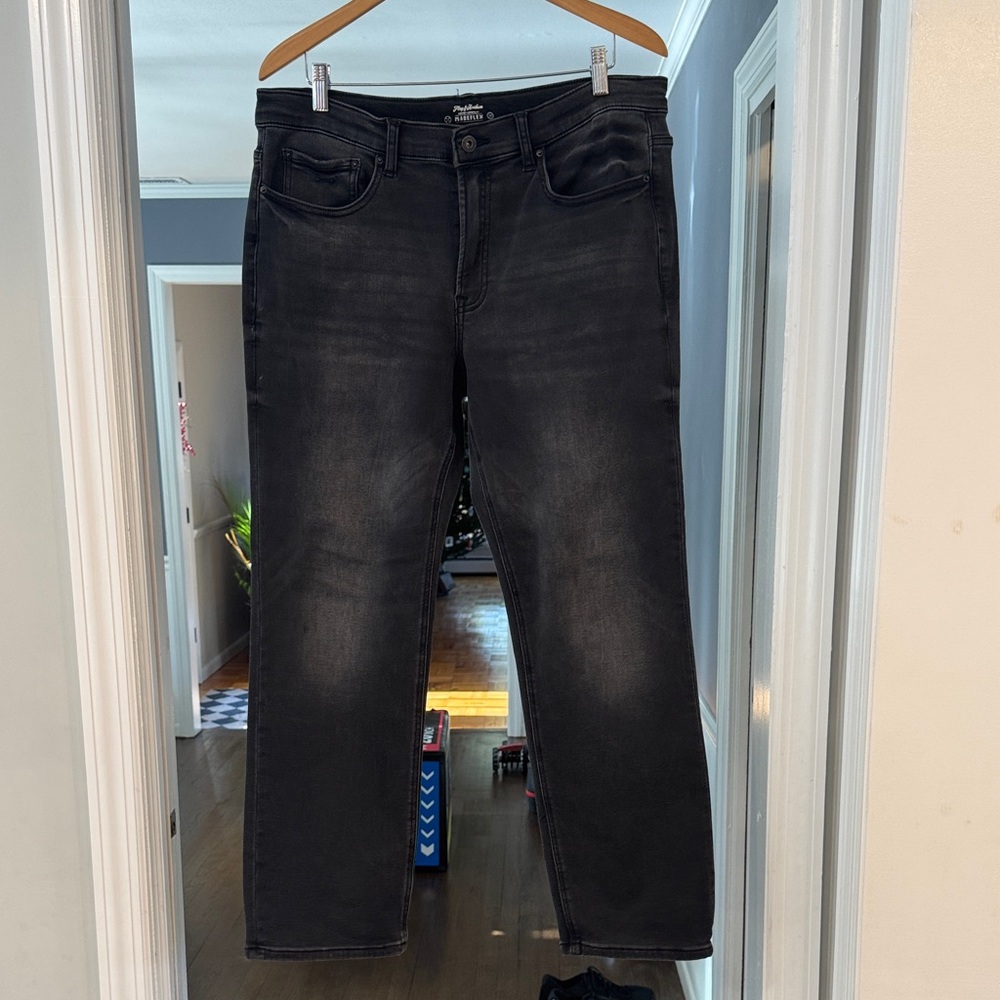 Men's Flag & Anthem Madeflex Black Jeans Size 34X30